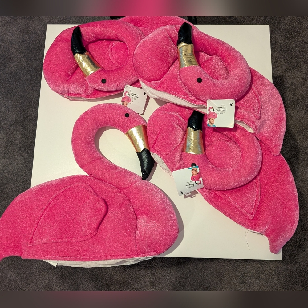 Flamingo Hats (4)